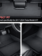 NovaAcc Floor mats for Tesla Model Y 2017-2024 Model 3 Highland 2024 2025 - thumbnail 25