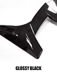 Gloss Black Rear Window Roof Spoiler for Tesla Model Y 2021 2022 2023 - thumbnail 6