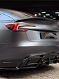 ABS Spoiler Rear Door Tail Trunk Wing Carbon Fiber Look For Tesla Model 3/Y 2017 - thumbnail 3