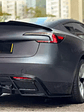 ABS Spoiler Rear Door Tail Trunk Wing Carbon Fiber Look For Tesla Model 3/Y 2017 - thumbnail 11