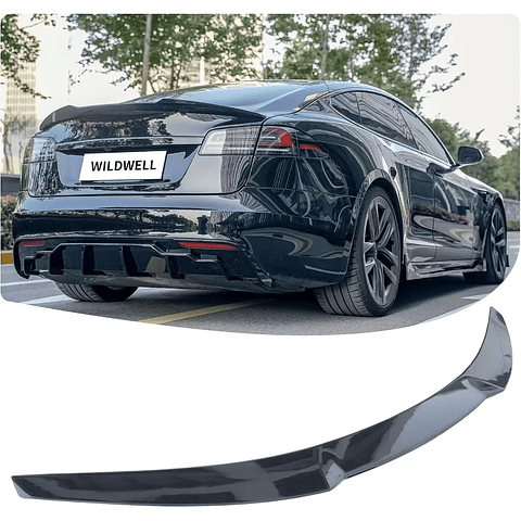Rear Spoiler Compatible with 2012-2025 Tesla Model S Spoiler Wing 