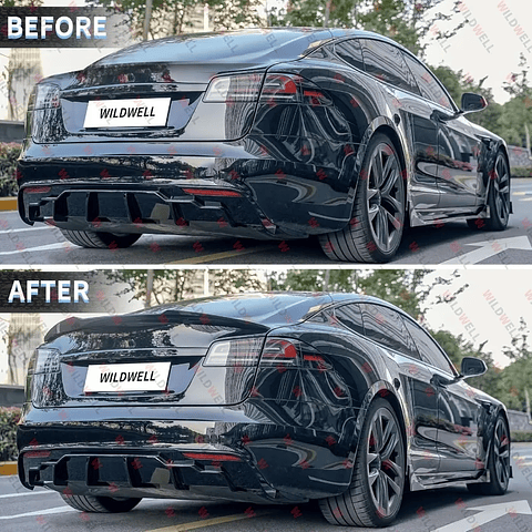 Rear Spoiler Compatible with 2012-2025 Tesla Model S Spoiler Wing 