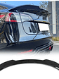 Tesla Model 3 Gloss Black ABS Plastic Performance Style Rear Tail Spoiler - thumbnail 1