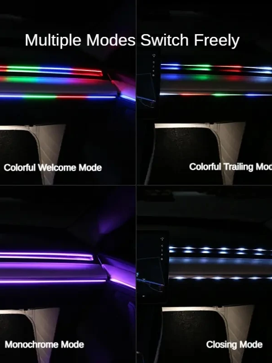 Tesla Model 3 Model Y 2021-2023 LED Atmosphere LED Lights Strip 10