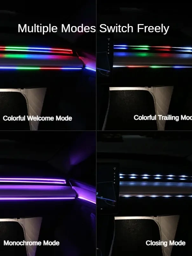 Tesla Model 3 Model Y 2021-2023 LED Atmosphere LED Lights Strip 10