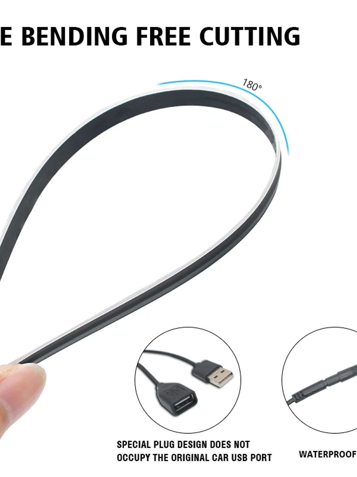 Tesla Model 3 Model Y 2021-2023 LED Atmosphere LED Lights Strip 14