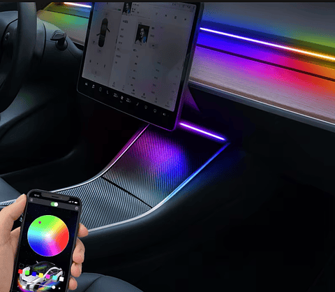 Tesla Model 3 Model Y 2021-2023 LED Atmosphere LED Lights Strip