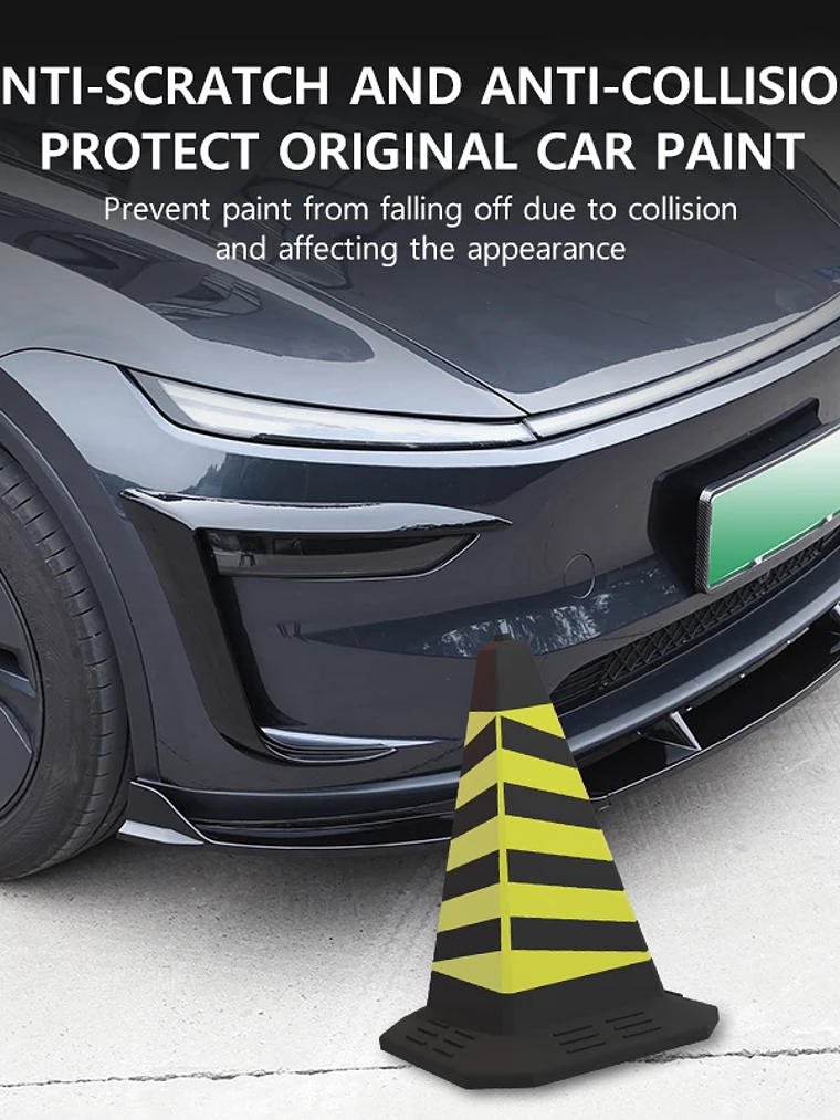 Front Lip Fog Light Wind Blade for Tesla Model Y Juniper 2025 2026 2