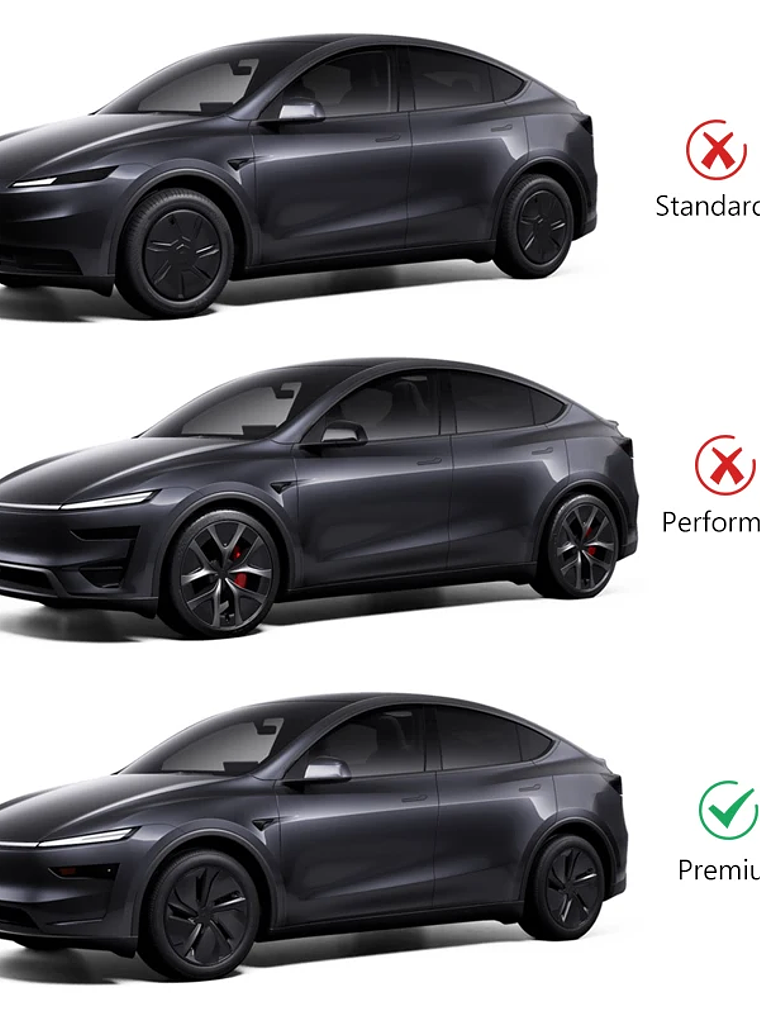 Front Lip Fog Light Wind Blade for Tesla Model Y Juniper 2025 2026 6