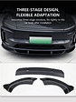 Front Lip Fog Light Wind Blade for Tesla Model Y Juniper 2025 2026 - thumbnail 13