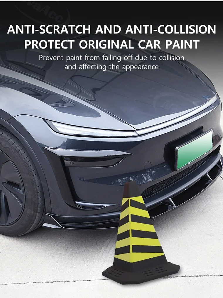 Front Lip Fog Light Wind Blade for Tesla Model Y Juniper 2025 2026 16