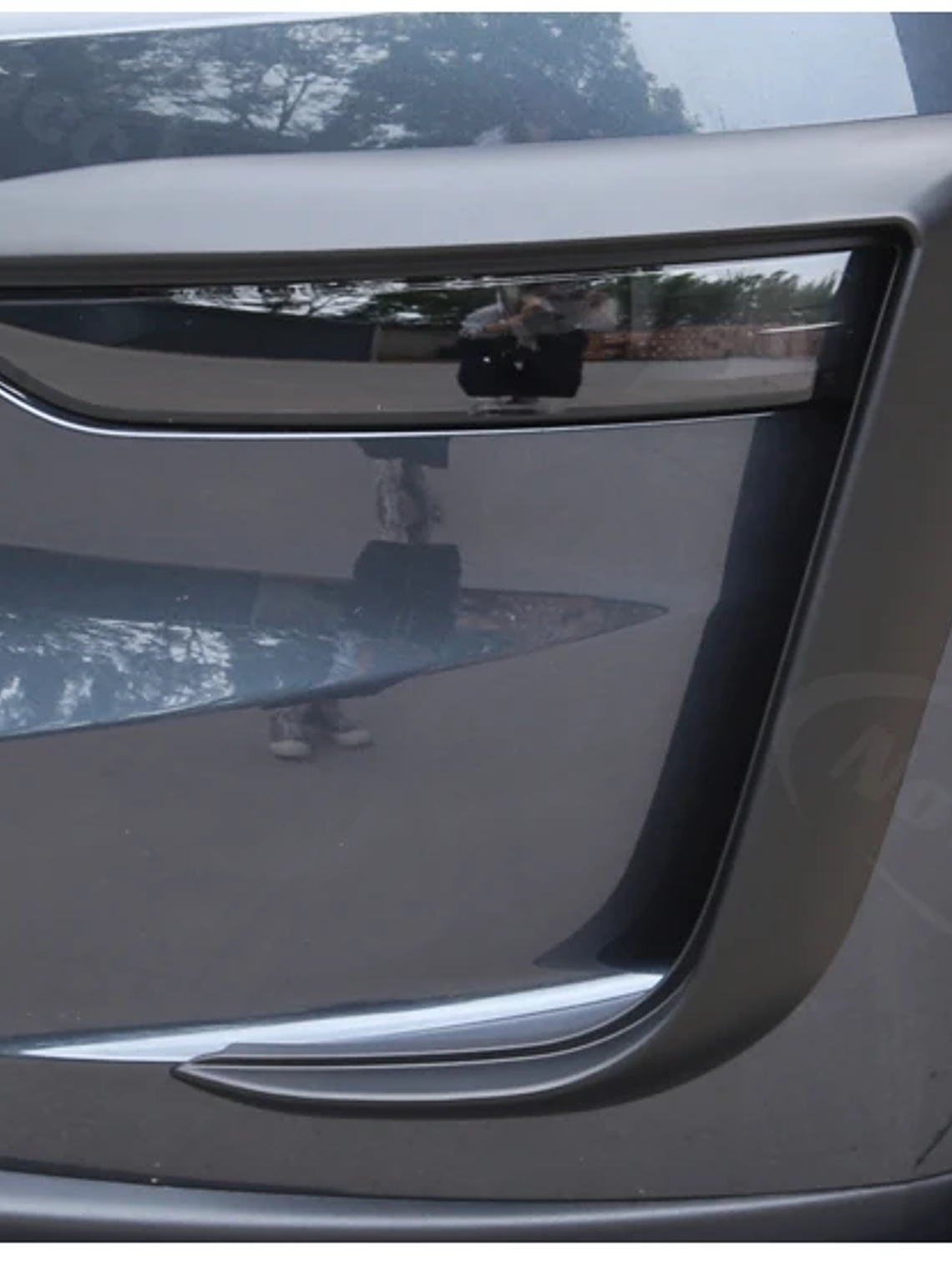 Front Lip Fog Light Wind Blade for Tesla Model Y Juniper 2025 2026 24