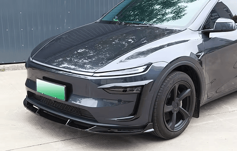 Front Lip Fog Light Wind Blade for Tesla Model Y Juniper 2025 2026