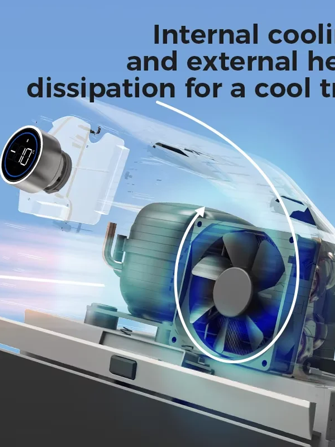 Tesla Model 3 Highland 10L Portable Fridge 4