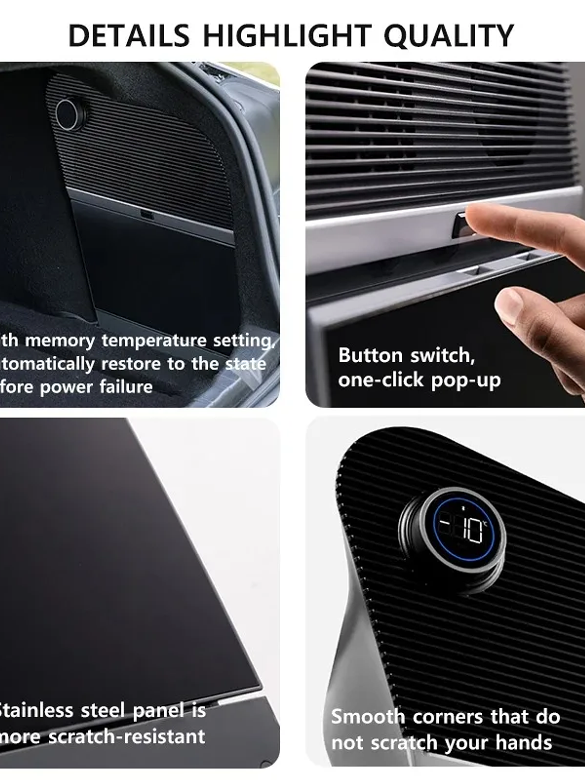 Tesla Model 3 Highland 10L Portable Fridge 5