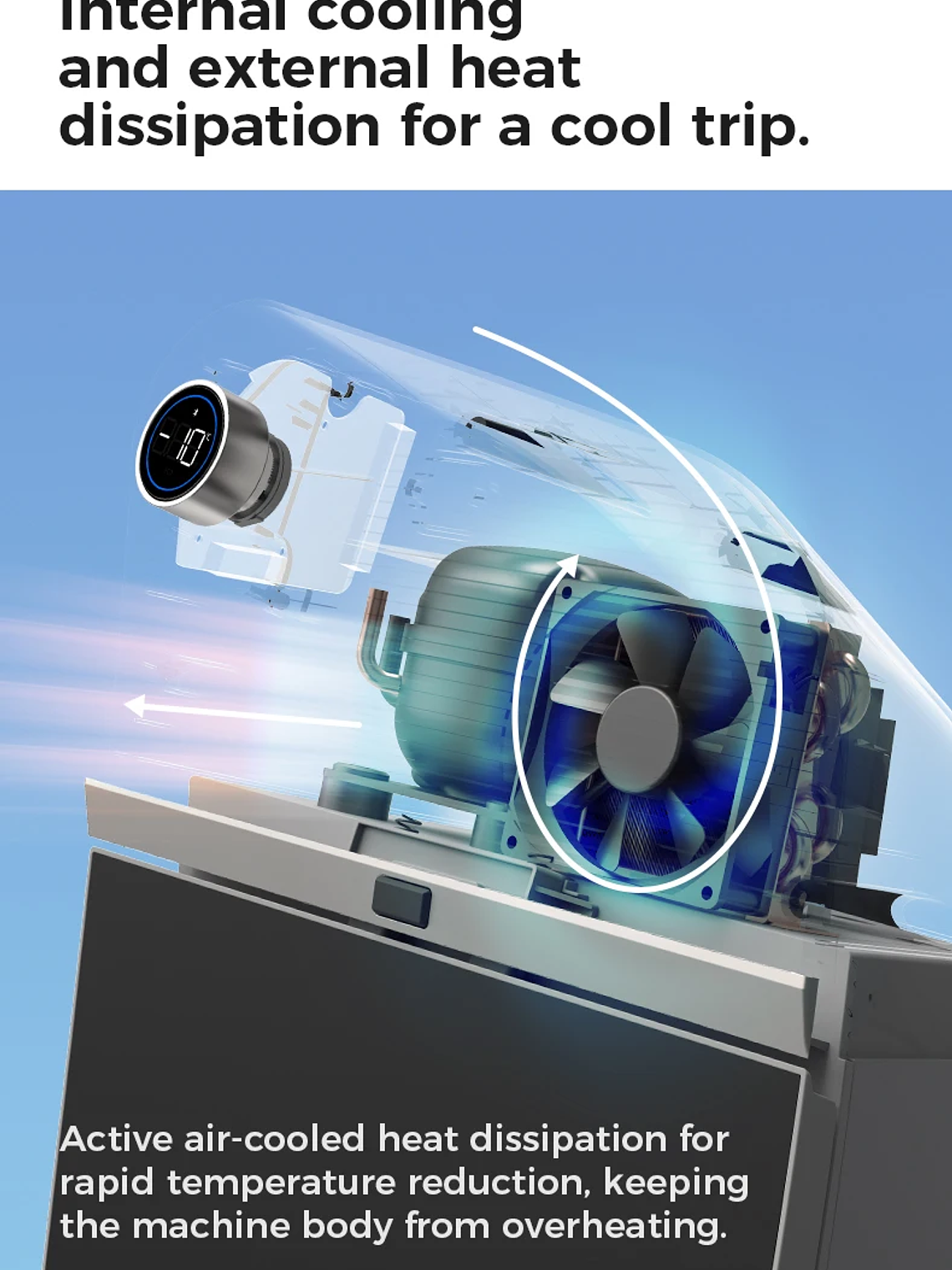 Tesla Model 3 Highland 10L Portable Fridge 11