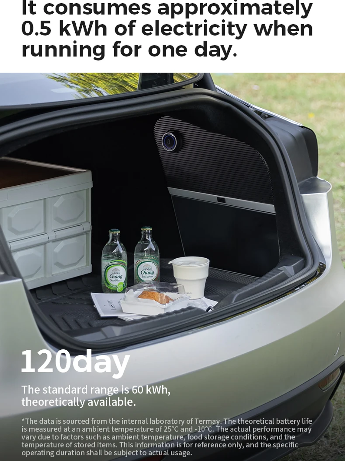 Tesla Model 3 Highland 10L Portable Fridge 12