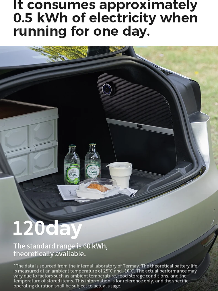 Tesla Model 3 Highland 10L Portable Fridge 12