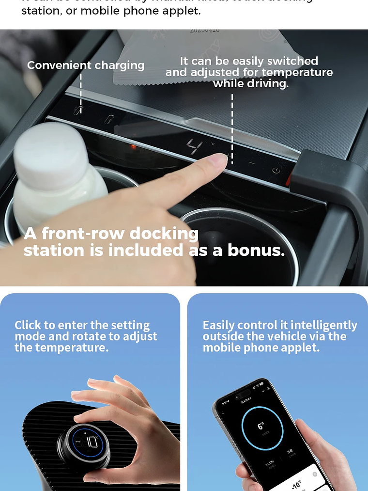 Tesla Model 3 Highland 10L Portable Fridge 15