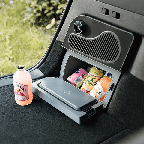 Tesla Model Y & Highland 16L Car Fridge, Portable Compressor Freezer 
