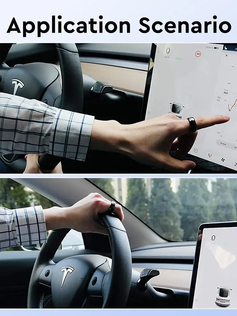 Tesla Model 3 Model Y Smart Key Ring  4