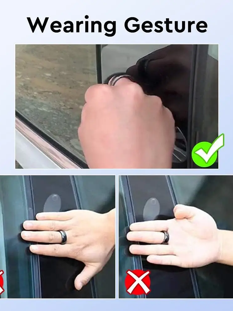 Tesla Model 3 Model Y Smart Key Ring  5