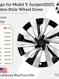 4PCS Wheel Cover for Tesla Model Y Juniper 2025-2026 19 Inch - thumbnail 2