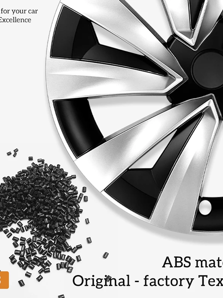4PCS Wheel Cover for Tesla Model Y Juniper 2025-2026 19 Inch 6