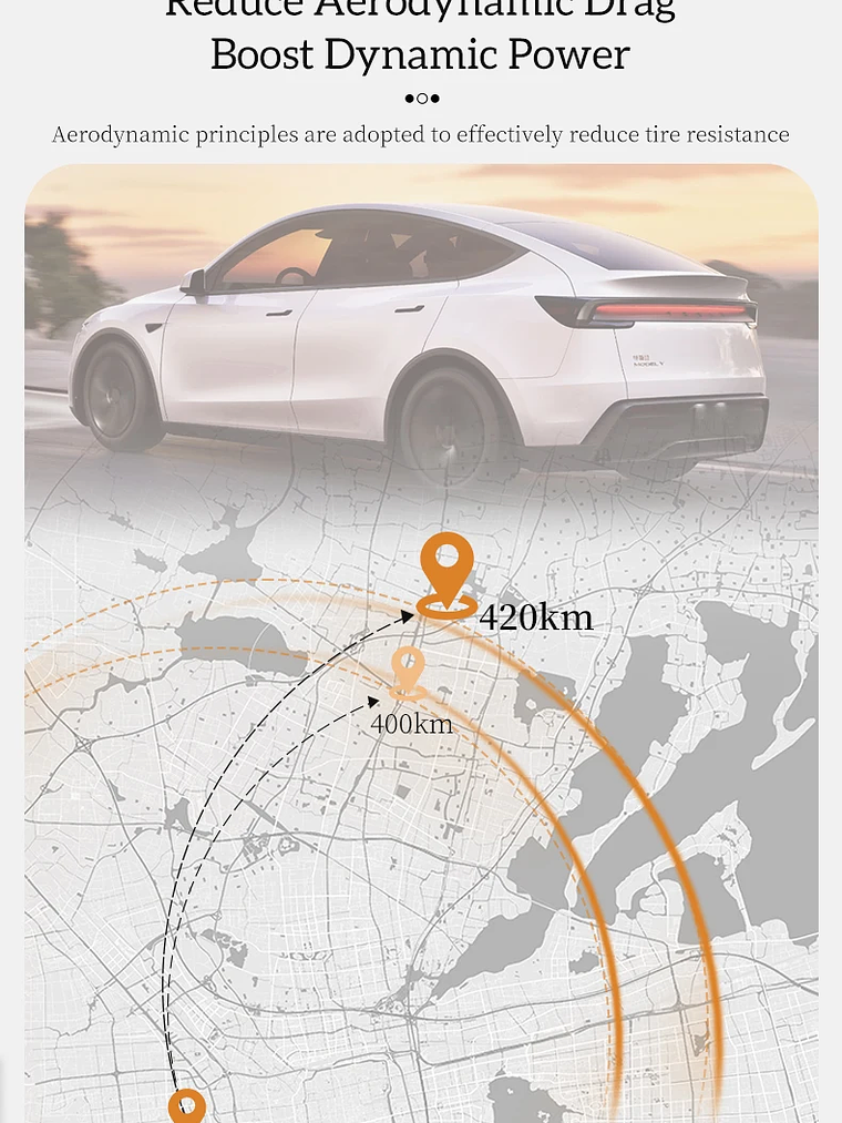 4PCS Wheel Cover for Tesla Model Y Juniper 2025-2026 19 Inch 14