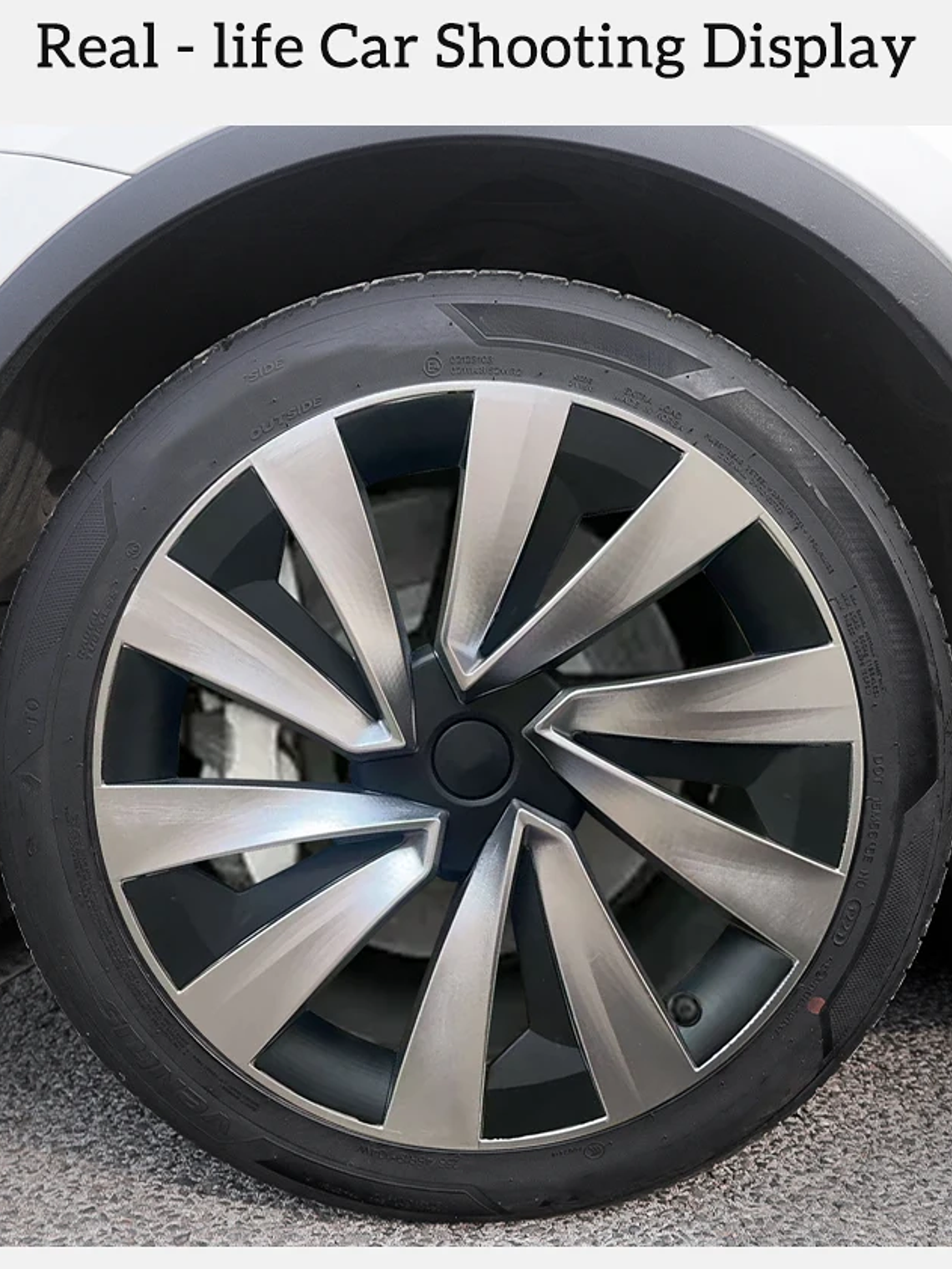 4PCS Wheel Cover for Tesla Model Y Juniper 2025-2026 19 Inch 20