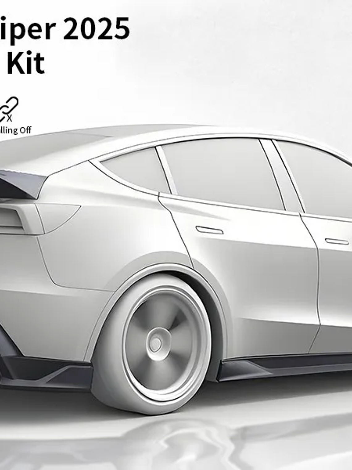 Yofer Body Kit for Tesla Model Y 2025 Juniper 8