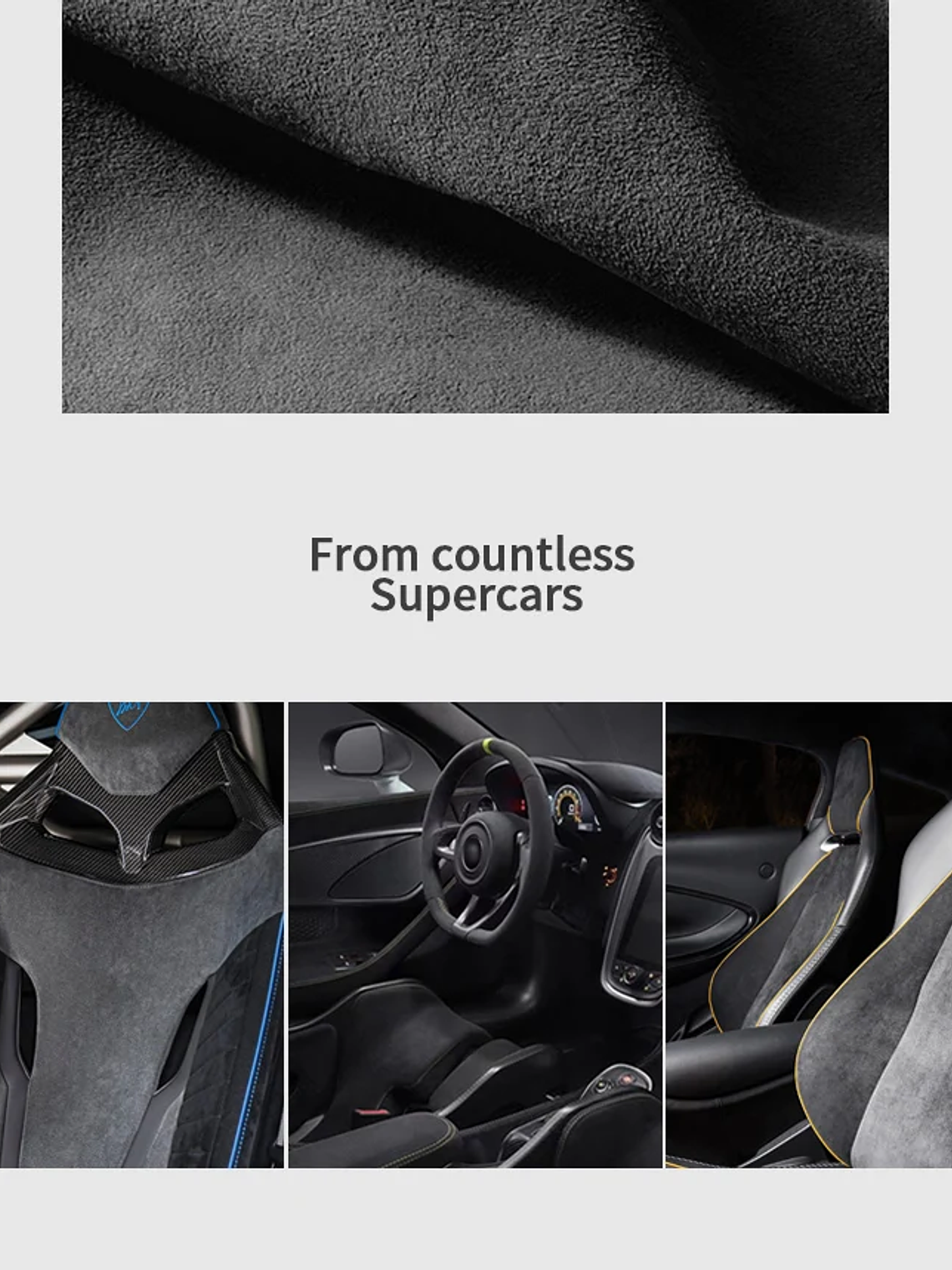 Top Suede For Tesla Model 3 (2024-) Model Y(2025-) 15