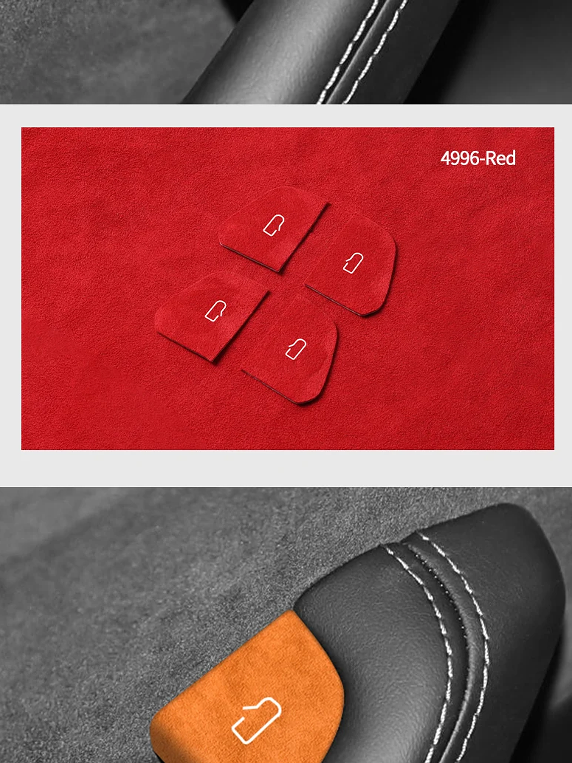 Top Suede For Tesla Model 3 (2024-) Model Y(2025-) 22