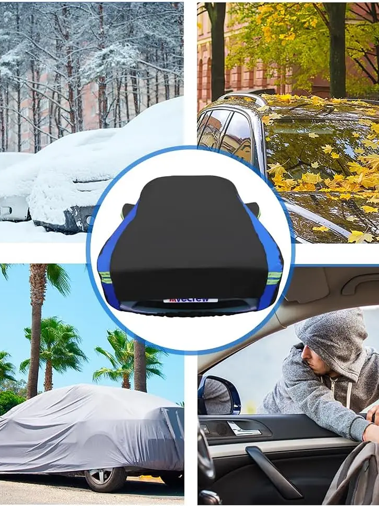 Custom Fit Tesla Model Y Car Cover with Charging Port 5