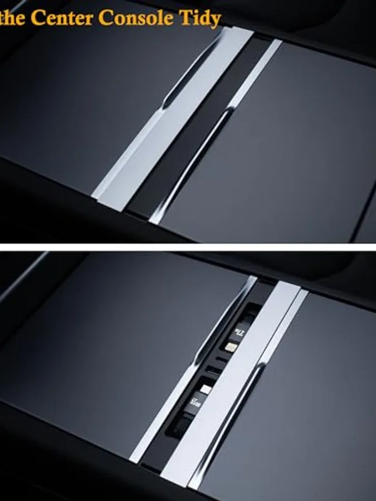 USB Hub Charger for Tesla Center Console with Fast Charging 5