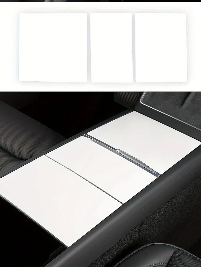 Tesla Center Console Silicone Wrap Kit  7