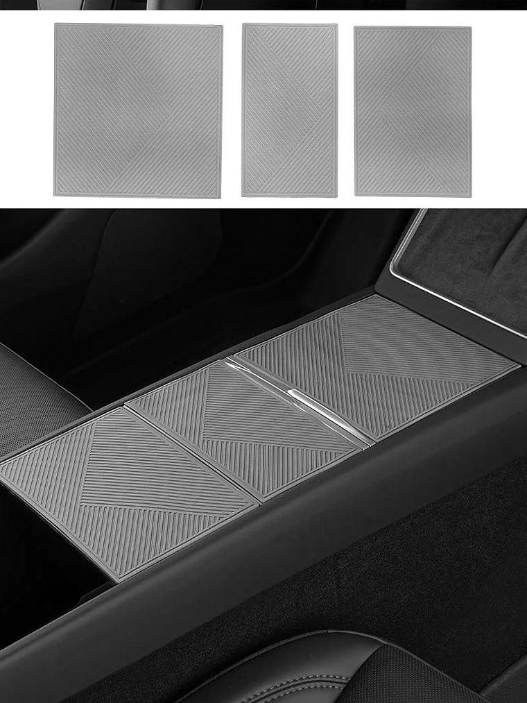 Tesla Center Console Silicone Wrap Kit  8