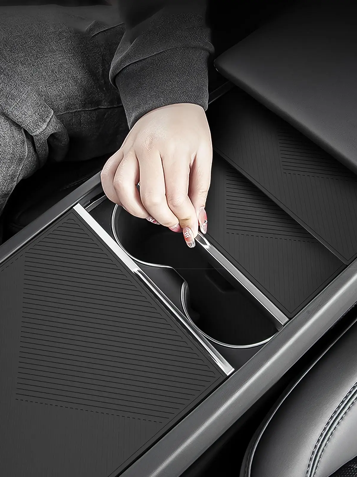 Tesla Center Console Silicone Wrap Kit  21