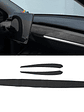 Interior Door Panel Molding Trim Soft Suede for Tesla - thumbnail 1