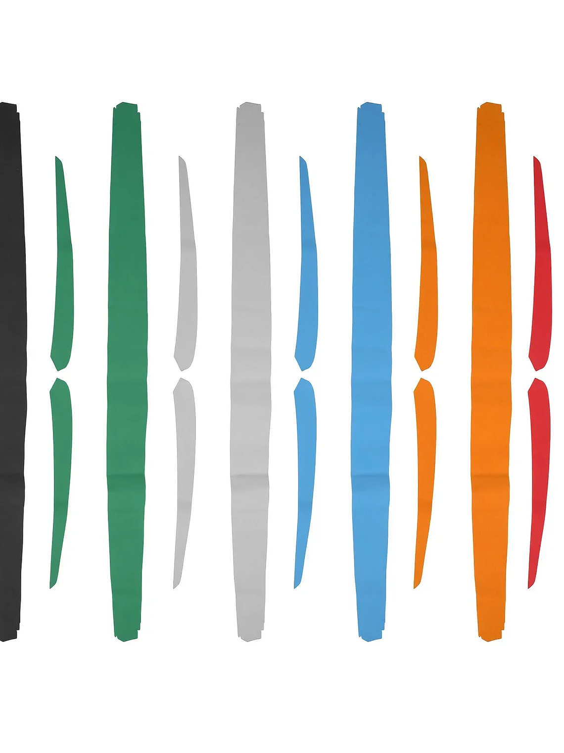 Interior Door Panel Molding Trim Soft Suede for Tesla 17