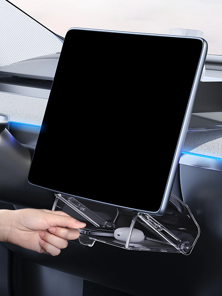 Magnetic Center Console Organizer Tray for Tesla  4