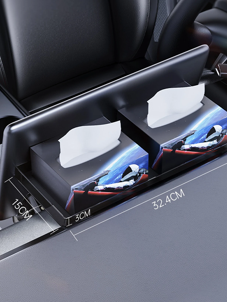 Magnetic Center Console Organizer Tray for Tesla  6