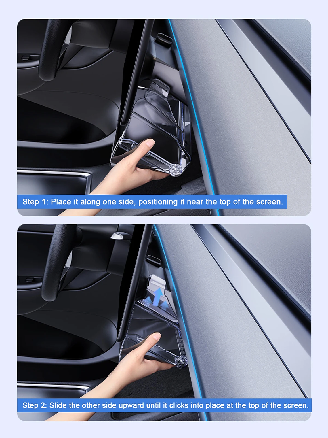 Magnetic Center Console Organizer Tray for Tesla  12