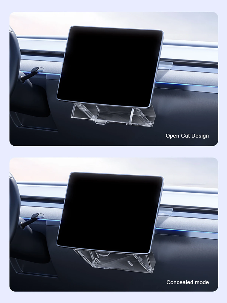 Magnetic Center Console Organizer Tray for Tesla  13