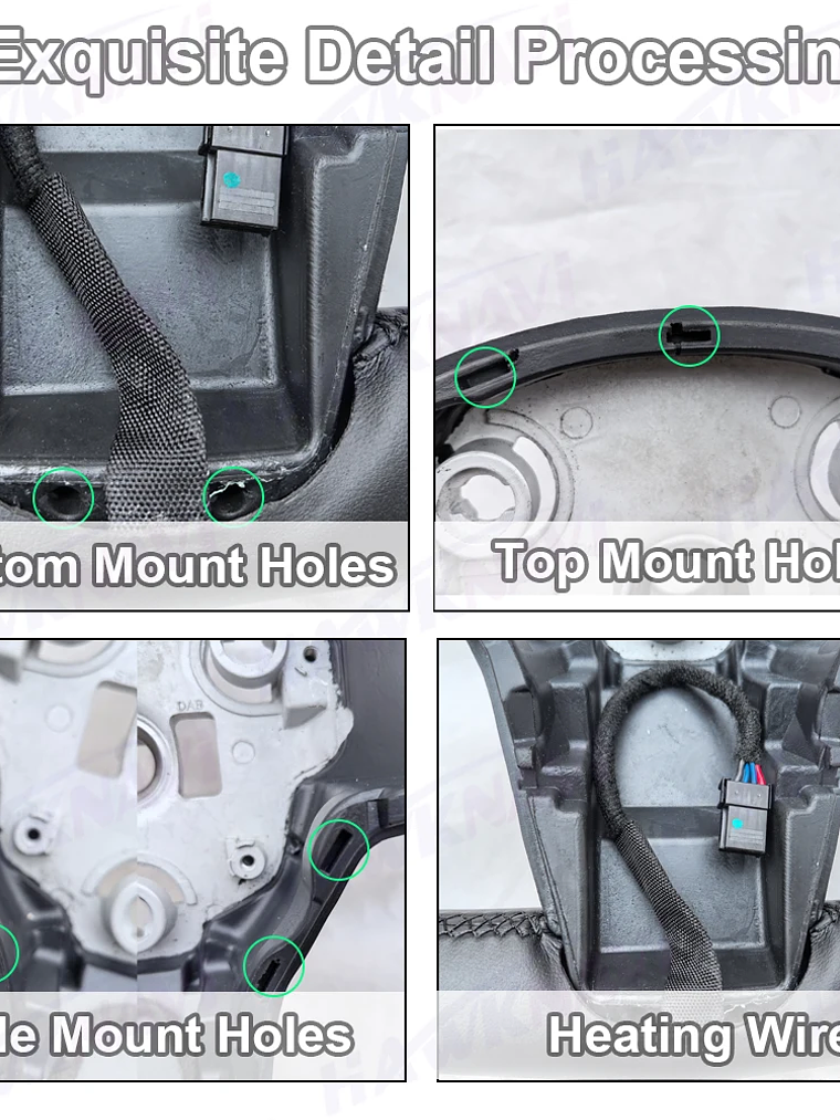 Yoke Steering Wheel for Tesla Model 3 Model Y 2017-2023  6