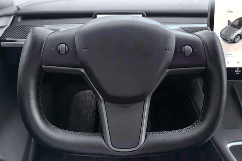 Yoke Steering Wheel for Tesla Model 3 Model Y 2017-2023 