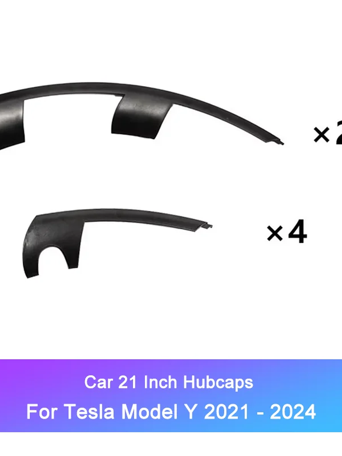 21 Inch Wheel Rim Guard for Tesla Model Y 2024-2021  9