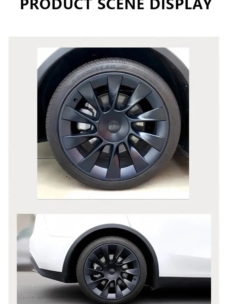 21 Inch Wheel Rim Guard for Tesla Model Y 2024-2021  13
