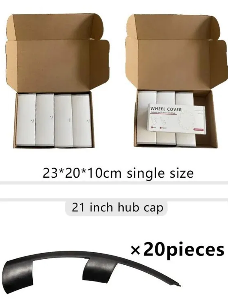 21 Inch Wheel Rim Guard for Tesla Model Y 2024-2021  16