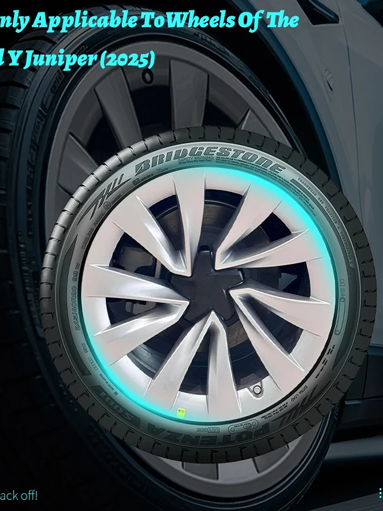 Tesla Model Y Juniper 2025-2026 20-inch Ring Protection Wheel Hub 4